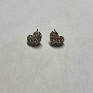 Heart-shaped Swarovski Earrings